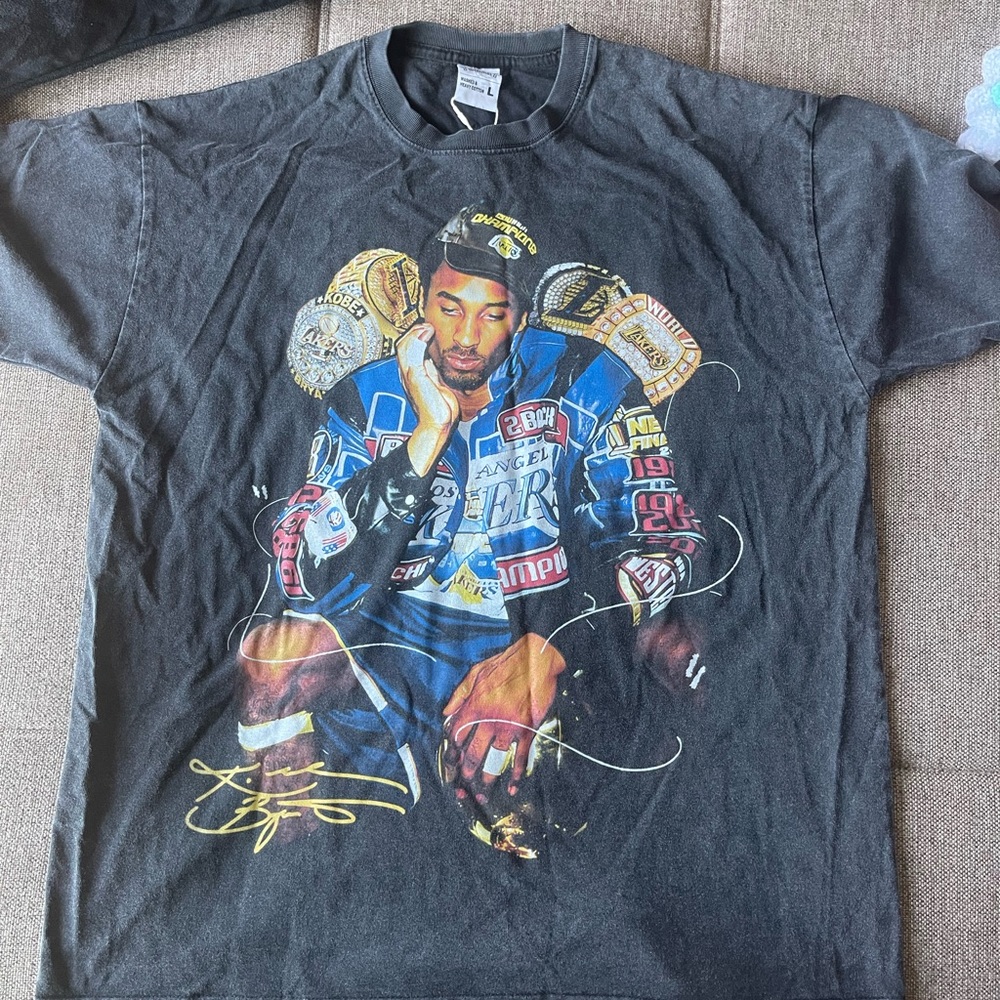 Kobe Vintage Tshirt black size L
